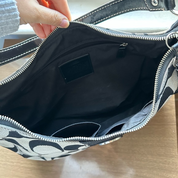 Vintage Y2K Coach 90s Shoulder Bag - Picture 9 of 15